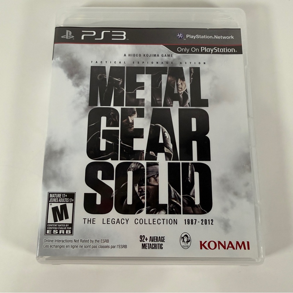 Nintendo PS3 Metal Gear Solid The Legacy Collection - White